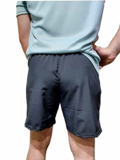 SHORT JEMA TENIS NEGRO/GRIS TOPO HOMBRE en internet