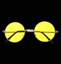 Anteojos Lennon color amarillo
