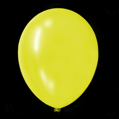 Globo perlado color amarillo 