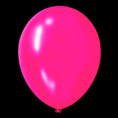 Globo perlado color rosa chicle