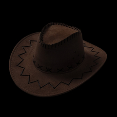 Gorro cowboy color chocolate