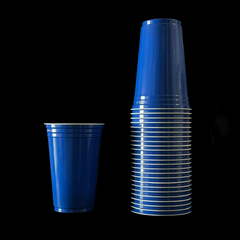 Vaso americano 300 cc x 25 unidades color azul