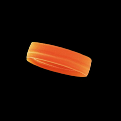 Vincha flúor elastizada color naranja