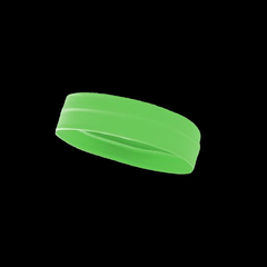 Vincha flúor elastizada color verde