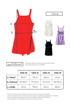 Vestido Juana Rojo - tienda online