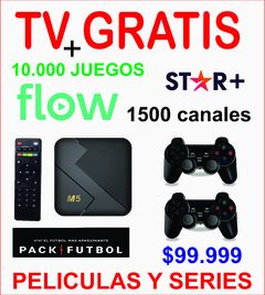 TV BOX + TV + JUEGOS - comprar online