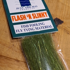Fibras Sinteticas Flash N Slinky - The Fishient Group - Olive / Oliva