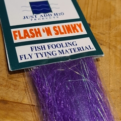 Fibras Sinteticas Flash N Slinky - The Fishient Group - Dark Purple / Violeta