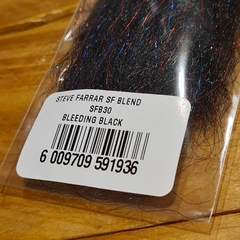 Fibras Sinteticas Steve Farrars SF Blend - The Fishient Group - Bleeding Black / Negra - comprar online