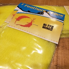 Hi-Ty Wing Fibre FeathersnFlies - Amarillo Fluo