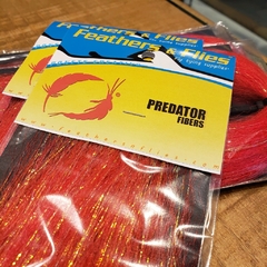 Predator Fibers FeathersnFlies - Neon Red