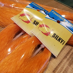 Silky Fibers FeathersnFlies - Naranja