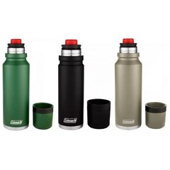 Termo Coleman de Acero Inoxidable con Pico Matero 1.2Lts - Color Negro - Garantía de por Vida - comprar online