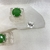 Round Nephrite Earrings - Beatriz Drigo