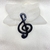 Musical Note Brooch