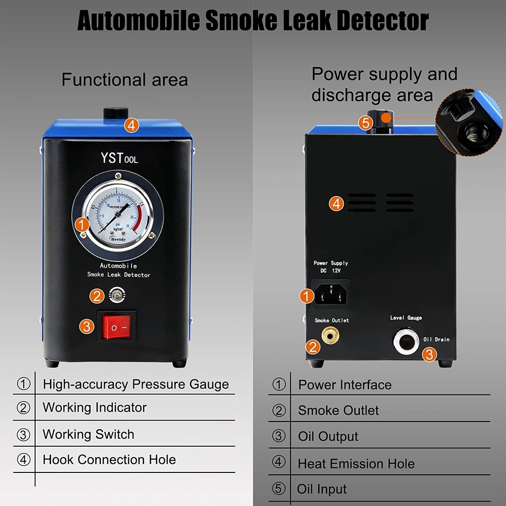 Solución de líquido de humo para pruebas de máquinas de humo automotrices,  fabricada en Estados Unidos, recarga de humo líquido de 8 onzas diseñada