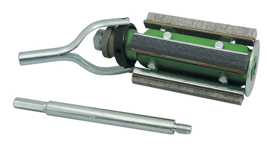 Bruñidor de cilindros para taladro 19 a 62 mm. Lapeador