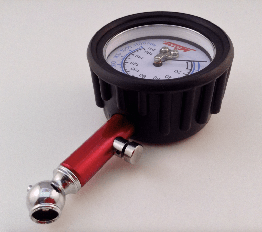 medidor de presión de neumáticos 