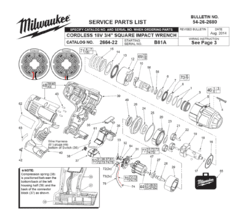 LLAVE DE IMPACTO 3/4" 948 Nm CORDLESS M18 MILWAUKEE