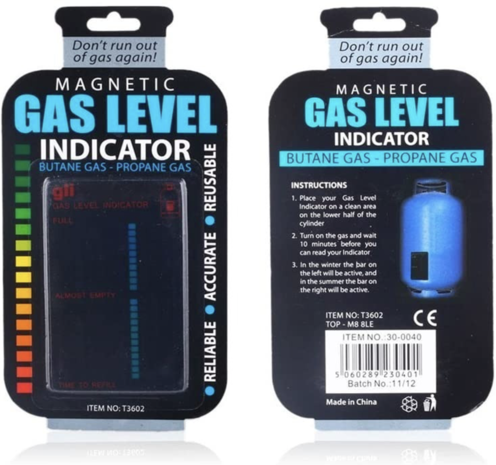 Indicador nivel gas