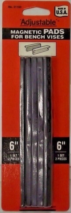 Mordazas de PVC Magneticas 151mm P/boca Morsa 6" USA