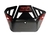 Cubrecarter Plastico Racing Negro Xr Rojo 150