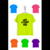 Camiseta Neon Infantil Personalizada, Diversas Cores, Unisex - loja online