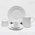 Juegos Porcelana Blanco Verbano 16 piezas - L`Interdit