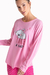 PIJAMA REMERA MANGAS LARGAS CON CALZA WEEKEND PROMESSE (93.PR10057I21)