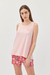 PIJAMA MUSCULOSA CON SHORT KITTY BONJOUR LULU (95.L2312)