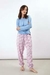 PIJAMA CYAN (MODAL/POPLIN) SWEET LADY (27.2668.22)