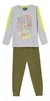 PIJAMA REMERA MANGA LARGA Y BABUCHA LION (93.MB25017)