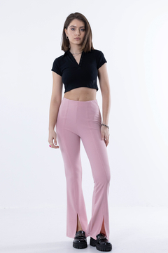 Pantalon split abertura - tienda online