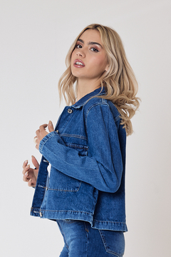 Campera denim Oversize II - tienda online