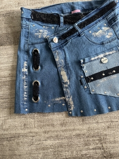 Mini jean Customizada Elly - comprar online