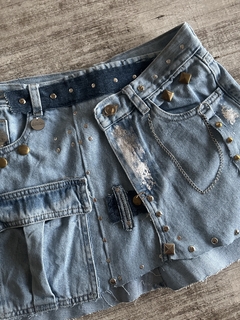 Mini jean Customizada Emilia - comprar online