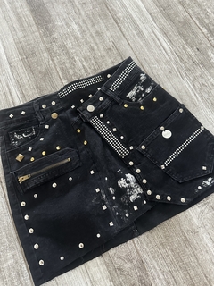 Mini jean Customizada Black 6 - comprar online