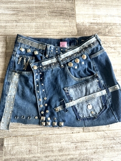 Mini jean Customizada Felipa - comprar online