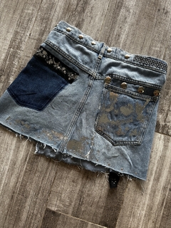 Mini jean Customizada Mandy 2 - tienda online