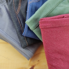 Calça Legging Jeans Menina Colorida - Moda Infantil Sustentável e Consumo Consciente | Mi Semelita | 