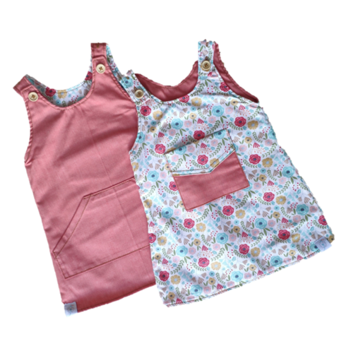 Vestido dupla best sale face infantil