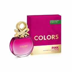 COLORS OF BENETTON PINK EDT 80ML - comprar online