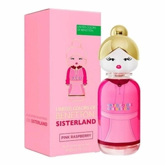 UNITED COLORS OF BENETTON SISTERLAND PINK RASPBERRY EDT 80ML