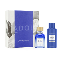 ESTUCHE ADOLFO DOMINGUEZ AGUA FRESCA LIMA TONKA EDT 120 ML + DEO