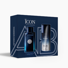 ESTUCHE ANTONIO BANDERAS THE ICON EDT 100 ML + DEO