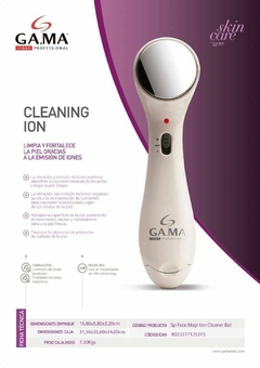 GAMA SKINCARE MASAJEADOR CLEANING ION - comprar online