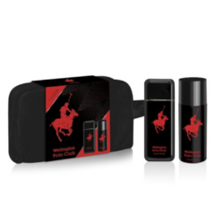 Wellington Polo Club Black Neceser Edp 90 ml + Deo Estuche