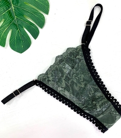 Conjunto Suri verde militar - tienda online