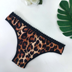 Colaless Briana animal Print marron