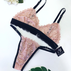 Conjunto Loly Rosa Vintage - Como yo te cielo